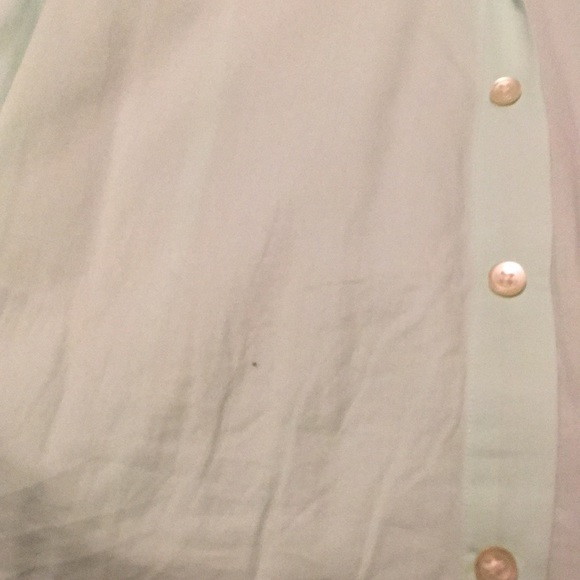 Light Green Express Fitted Dress Shirt - Picture 2 of 3